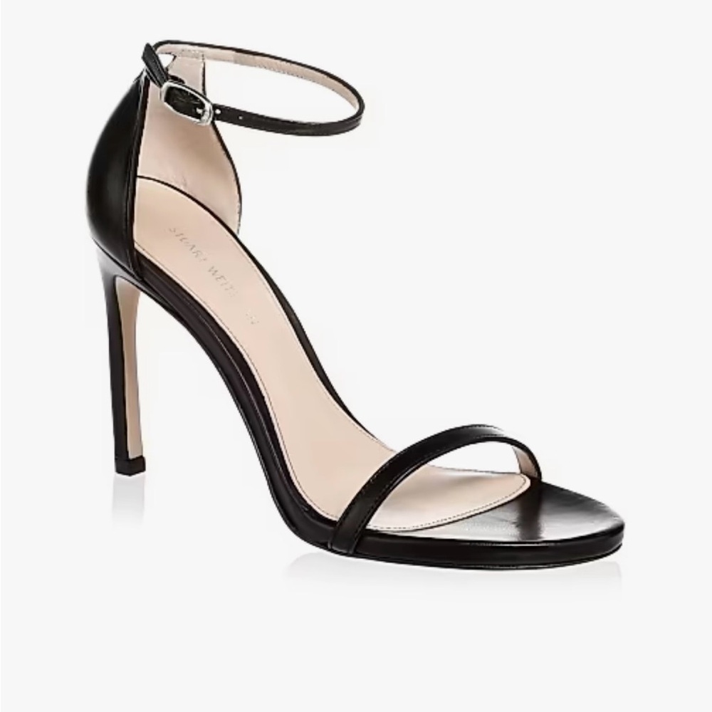 Stuart Weitzman Black Nudistsong Heels